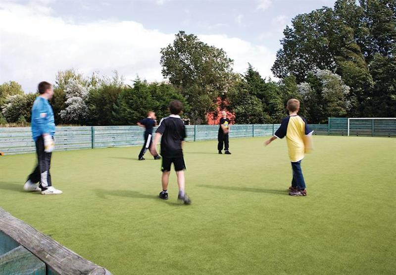 Sports court at Solway Holiday Village in Silloth, Carlisle, Cumbria & The Lakes