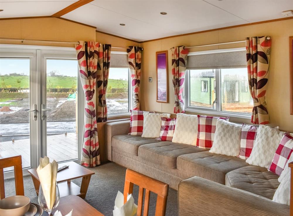 Living area at Solway View in Moota, near Cockermouth, Cumbria