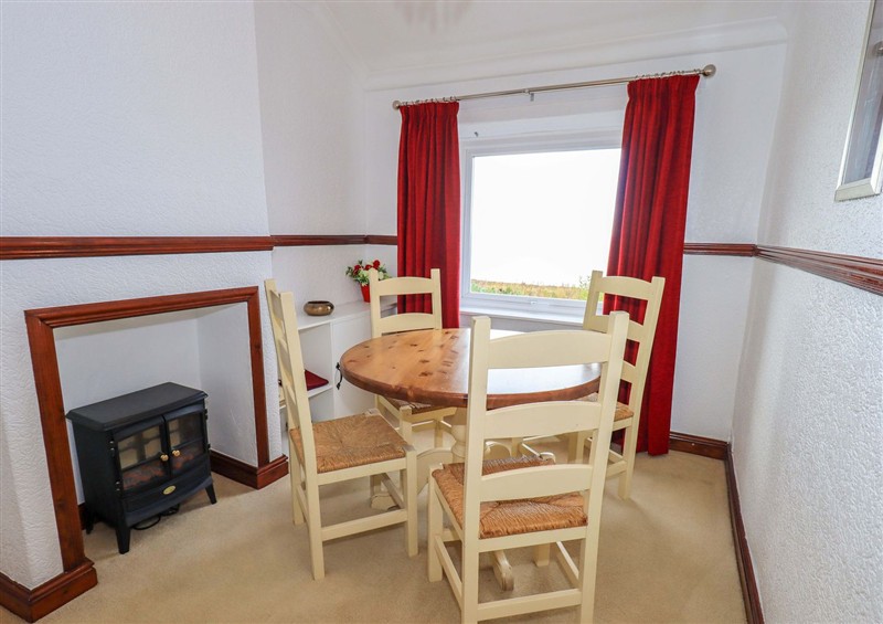 The living room at Solway View, Whitehaven