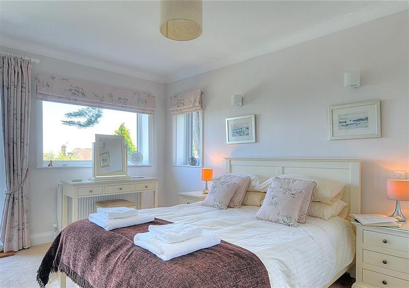 One of the 5 bedrooms at Somerhill, Lyme Regis