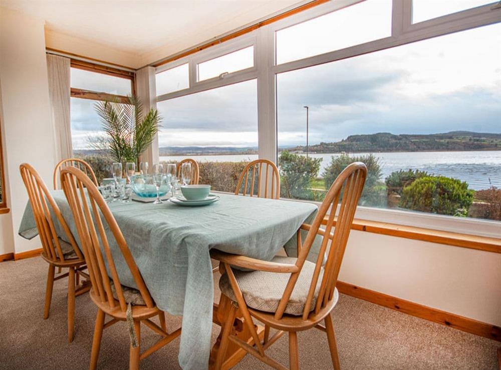 Dining room at Sonas House in North Kessock, Inverness-Shire