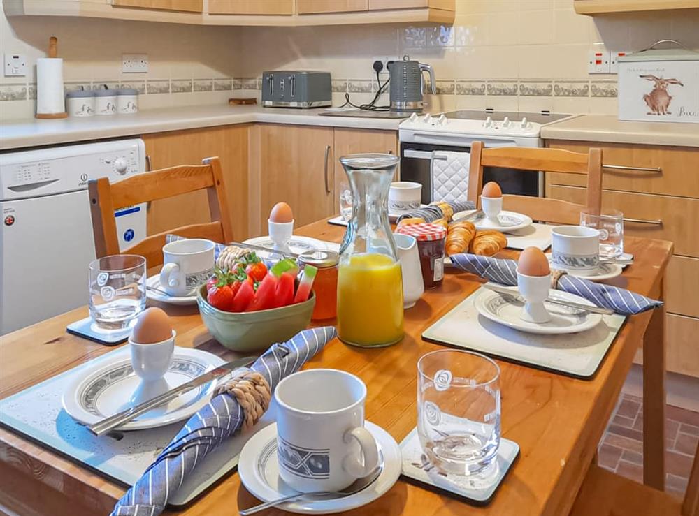 Kitchen/diner at Sonias Highland Home in Pitlochry, Perthshire