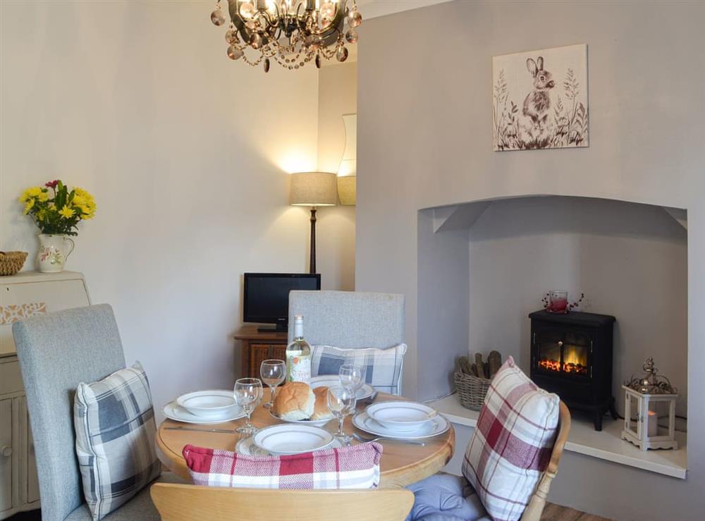 Dining room at Sonny Cottage in Garnant, near Ammanford, Carmarthenshire, Dyfed