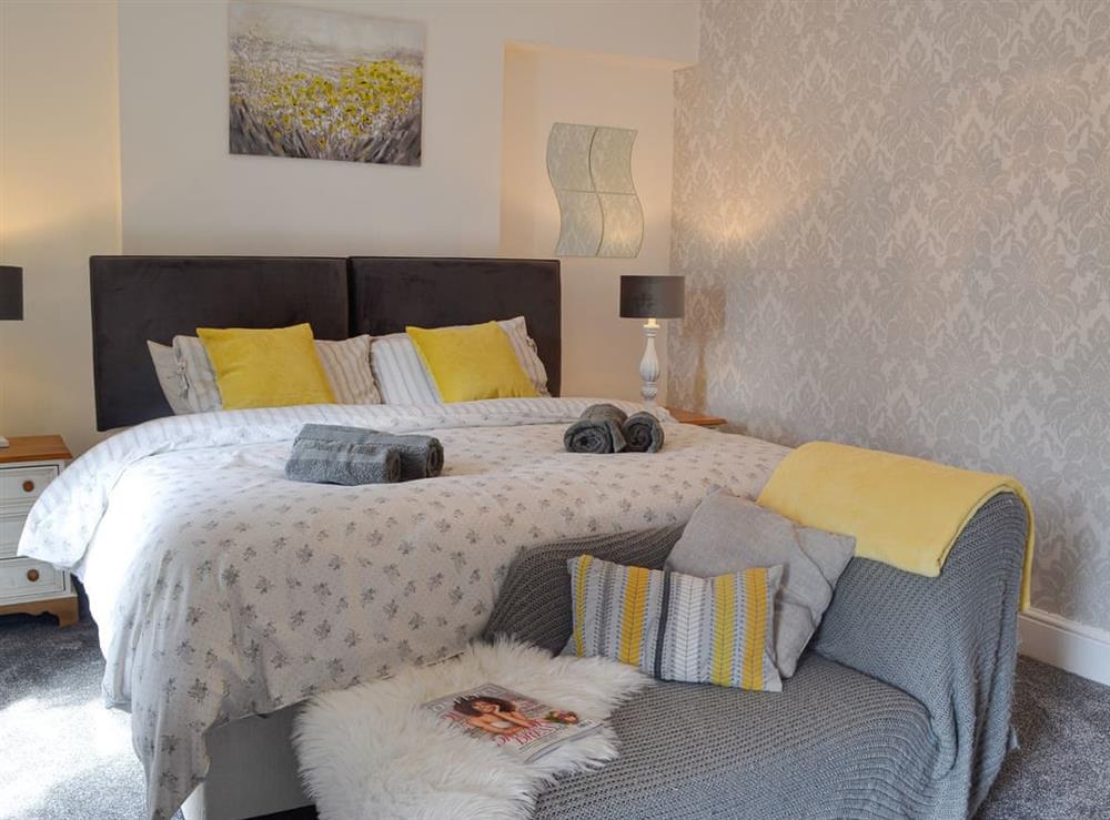 Double bedroom at Sonny Cottage in Garnant, near Ammanford, Carmarthenshire, Dyfed