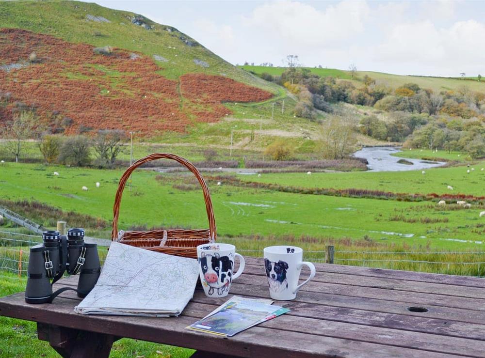 View at Sophies Barn in Penybont, near Llandrindod Wells, Powys