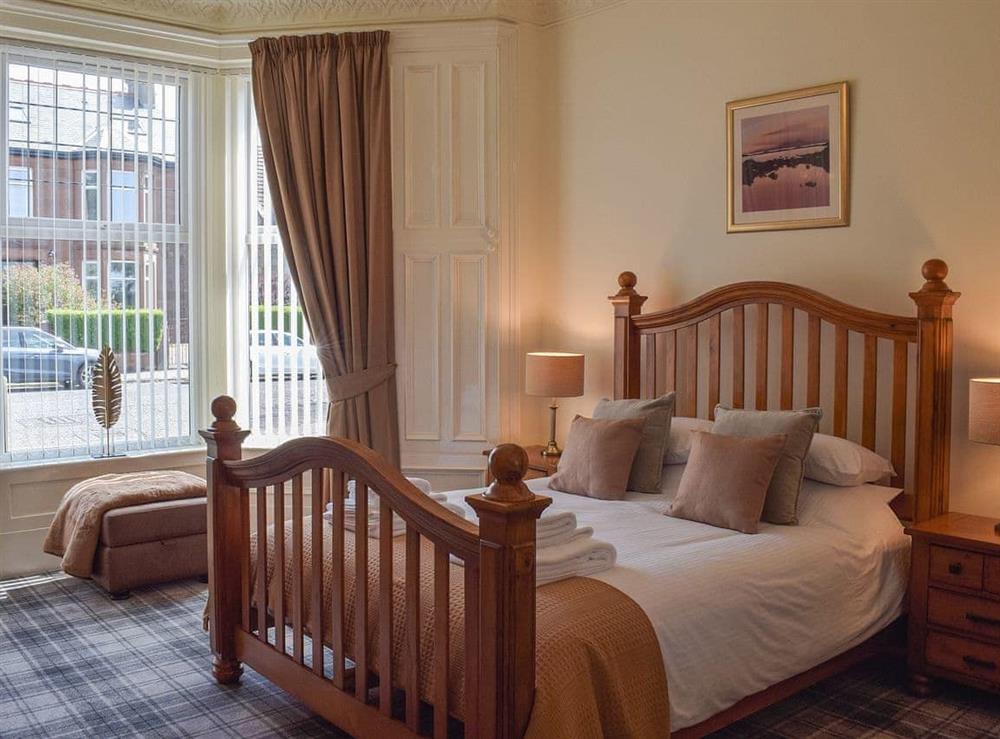 Double bedroom at Sorbie Villa in Ardrossan, near Ayr, Ayrshire