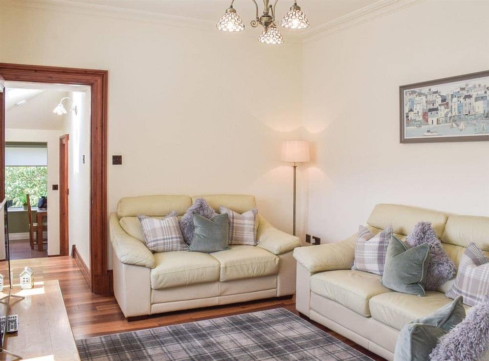 Living room at Sorbie Villa in Ardrossan, near Ayr, Ayrshire