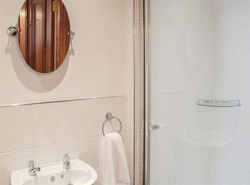 Shower room at Sorbie Villa in Ardrossan, near Ayr, Ayrshire