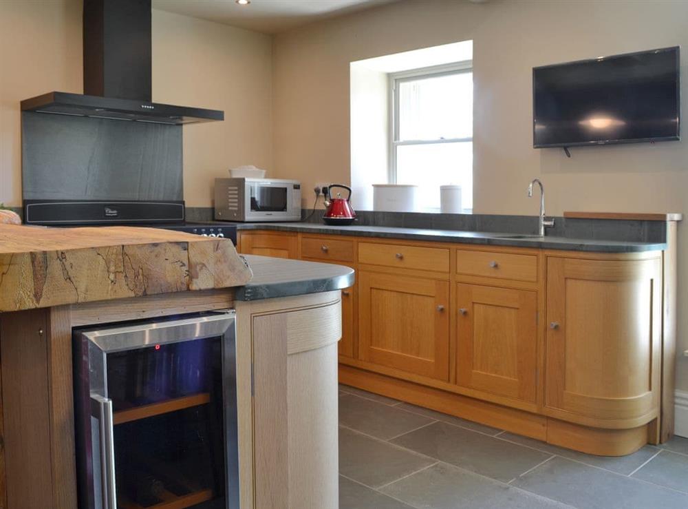 Fully equipped fitted kitchen and dining room at Souterstead in Torver, near Coniston, Cumbria