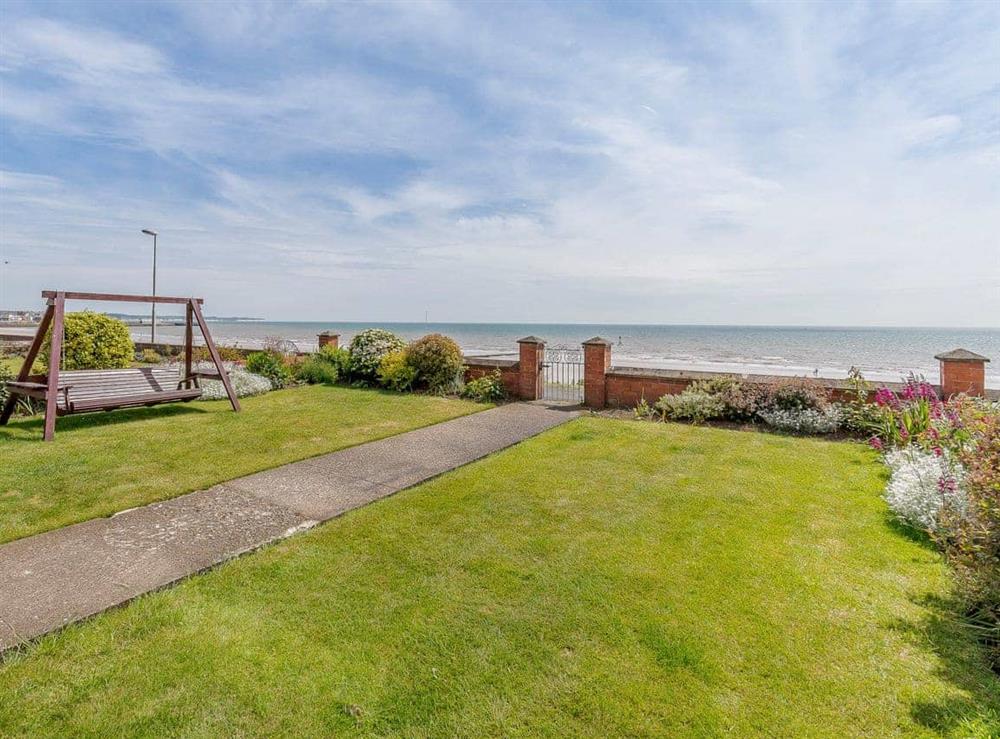 Beautiful, well-maintained enclosed garden at South Cliff in Bridlington, North Humberside