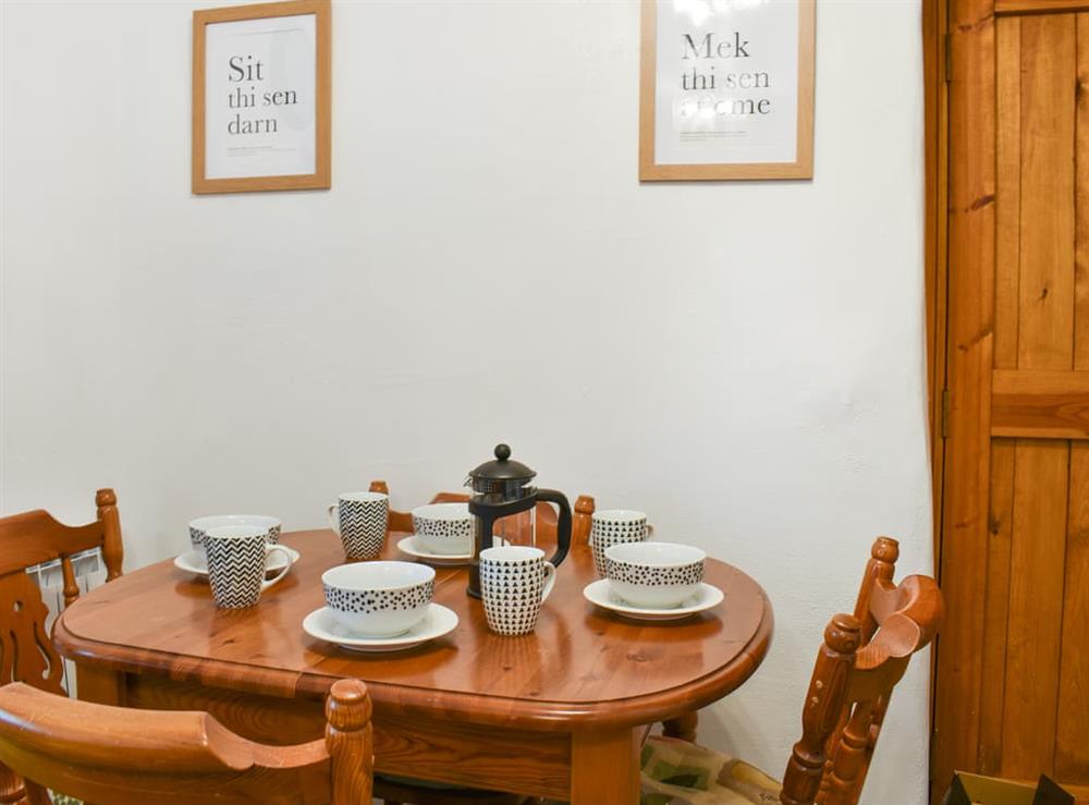 Dining Area at South Cottage in Low Row, near Reeth, North Yorkshire