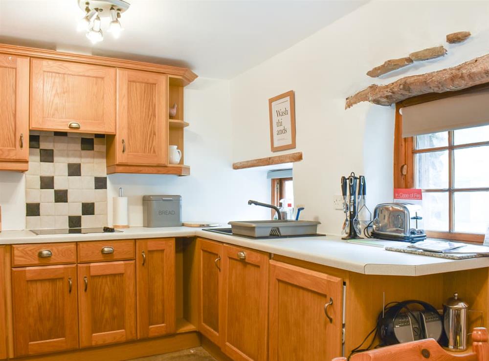 Kitchen at South Cottage in Low Row, near Reeth, North Yorkshire