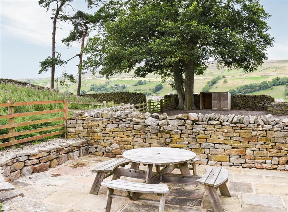 Sitting-out-area (photo 2) at South Cottage in Low Row, near Reeth, North Yorkshire