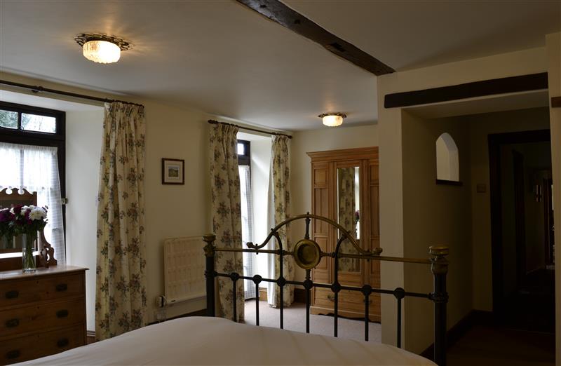 This is a bedroom at South Court Apartment, Berrynarbor near Ilfracombe