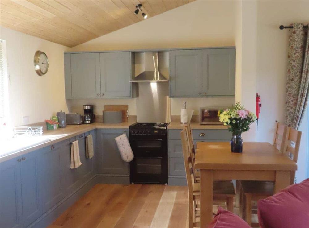 Open plan living space (photo 2) at South Greenslade Farm Lodge in Brompton Regis, Exmoor, Somerset