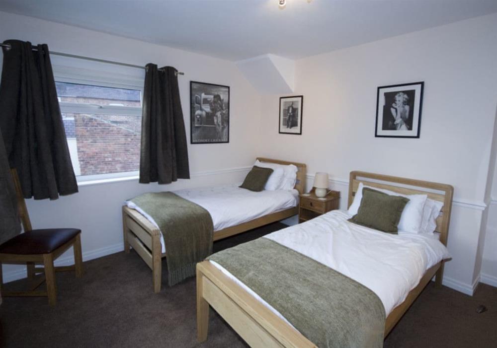 South Haven twin bedded room at South Haven in Whitby, North Yorkshire