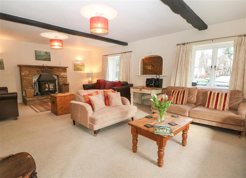 The living area at South Hill Farmhouse, Stow-On-The-Wold