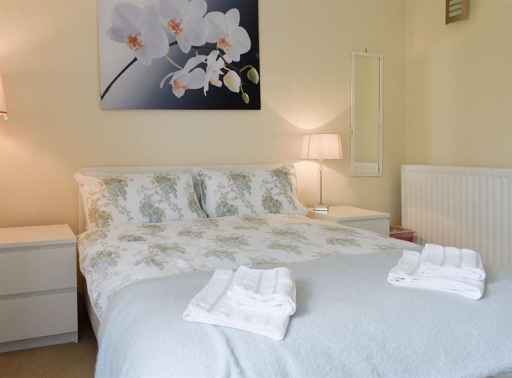 Comfortable double bedroom at South House in Lathones, near St Andrews, Fife