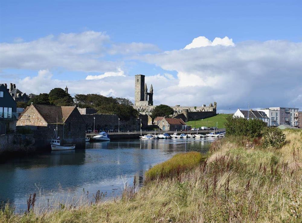 St Andrews Harbour at South House in Lathones, near St Andrews, Fife