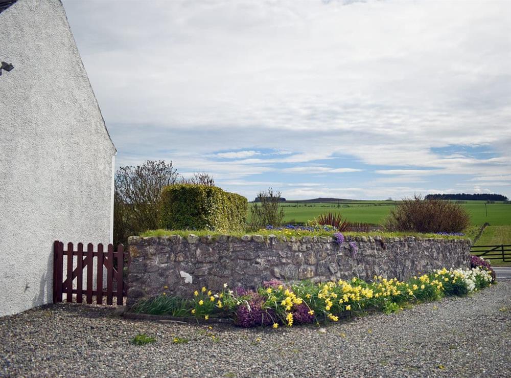 Uninterrupted views over the surrounding countryside at South House in Lathones, near St Andrews, Fife
