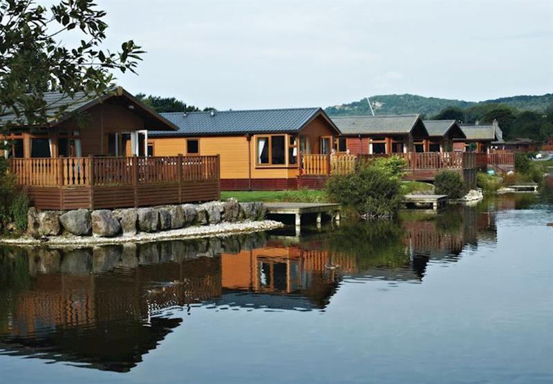 The park setting at South Lakeland Leisure Village in , Carnforth