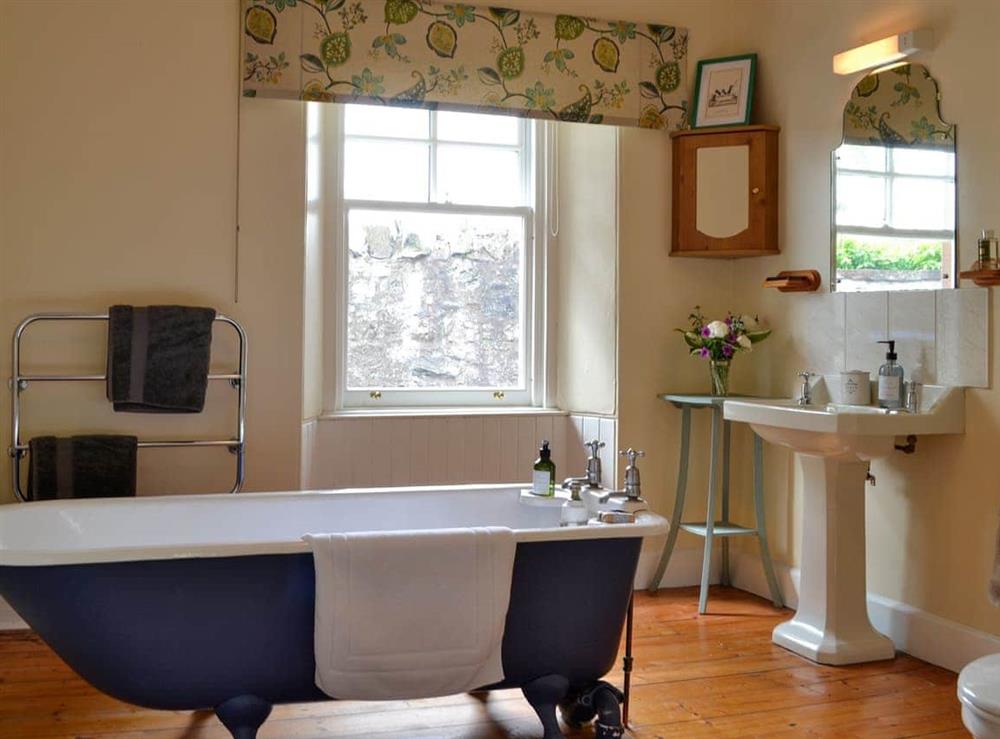 Bathroom at South Lodge in Forgandenny, Perthshire