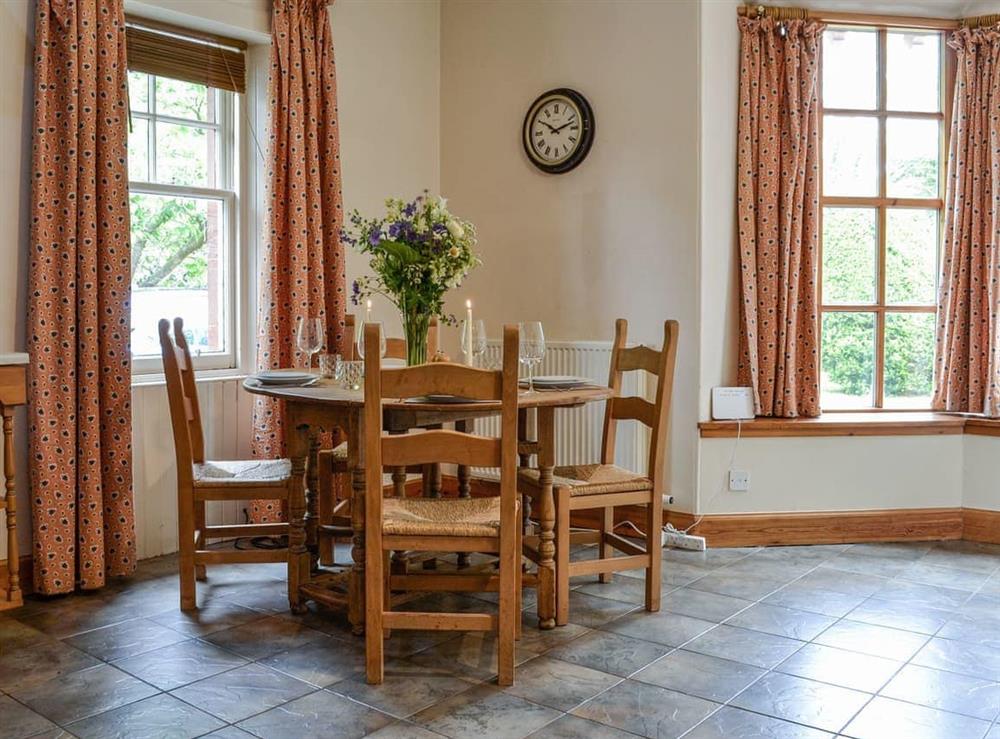 Dining Area at South Lodge in Forgandenny, Perthshire
