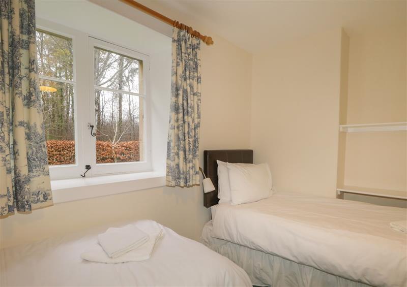 One of the bedrooms at South Lodge, Forres