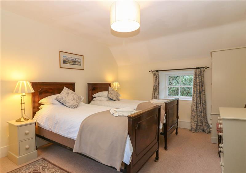 A bedroom in South Mains Cottage at South Mains Cottage, Craigievar near Alford