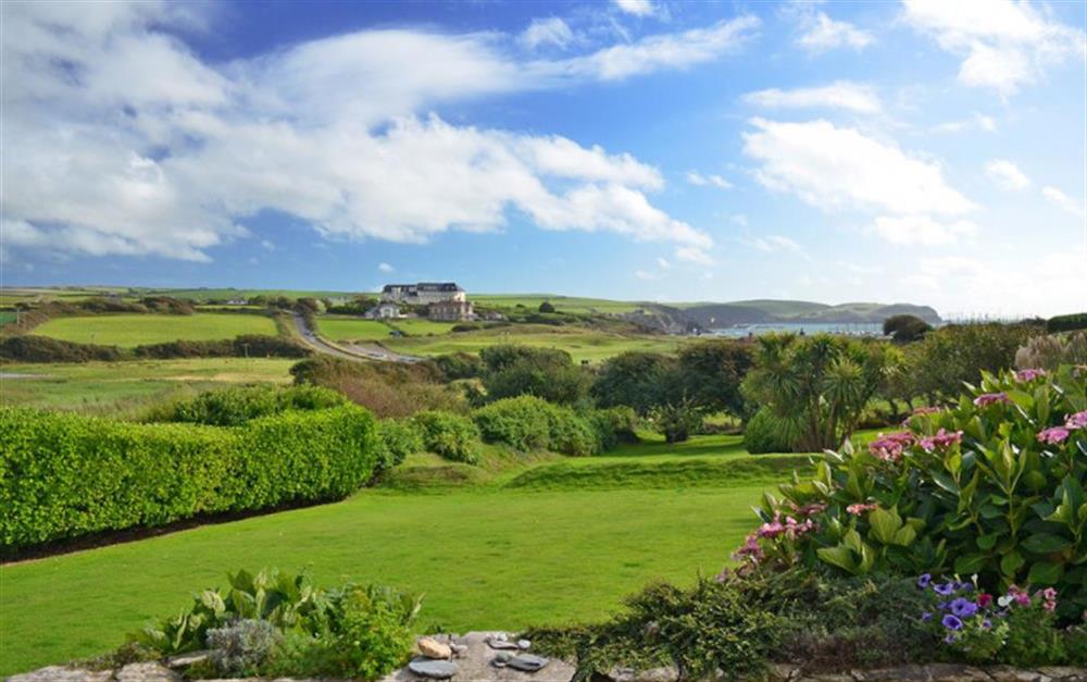 Beautiful views from the house at South Riding in Thurlestone