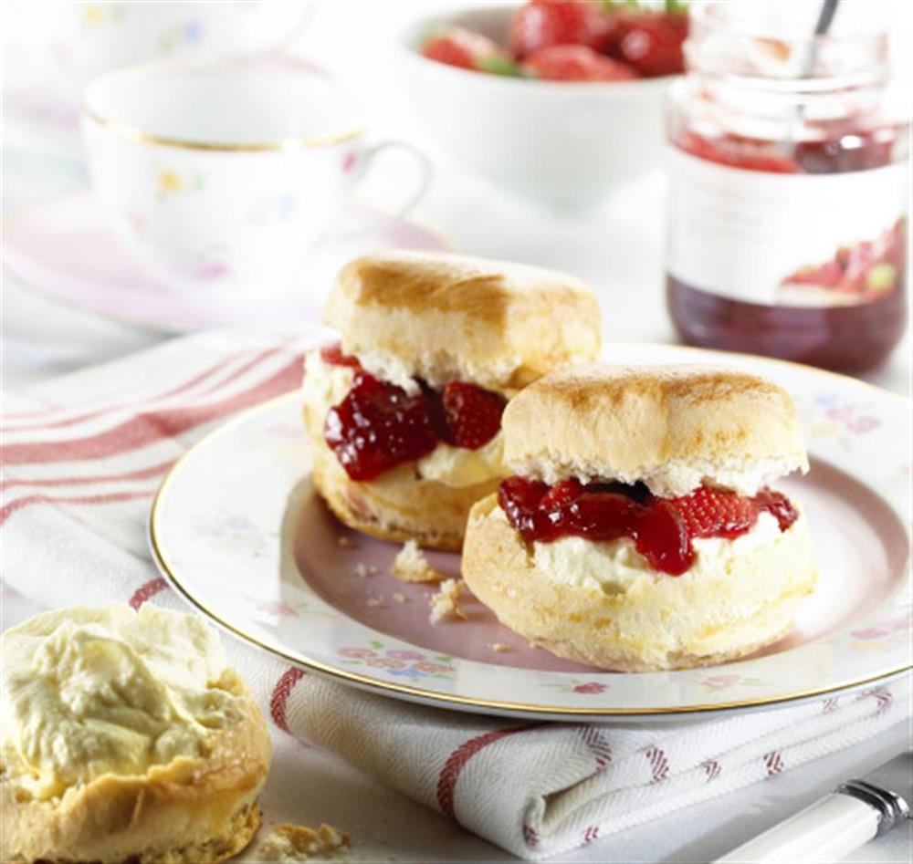 Enjoy a delicious cream tea whilst you're in Devon at South Riding in Thurlestone