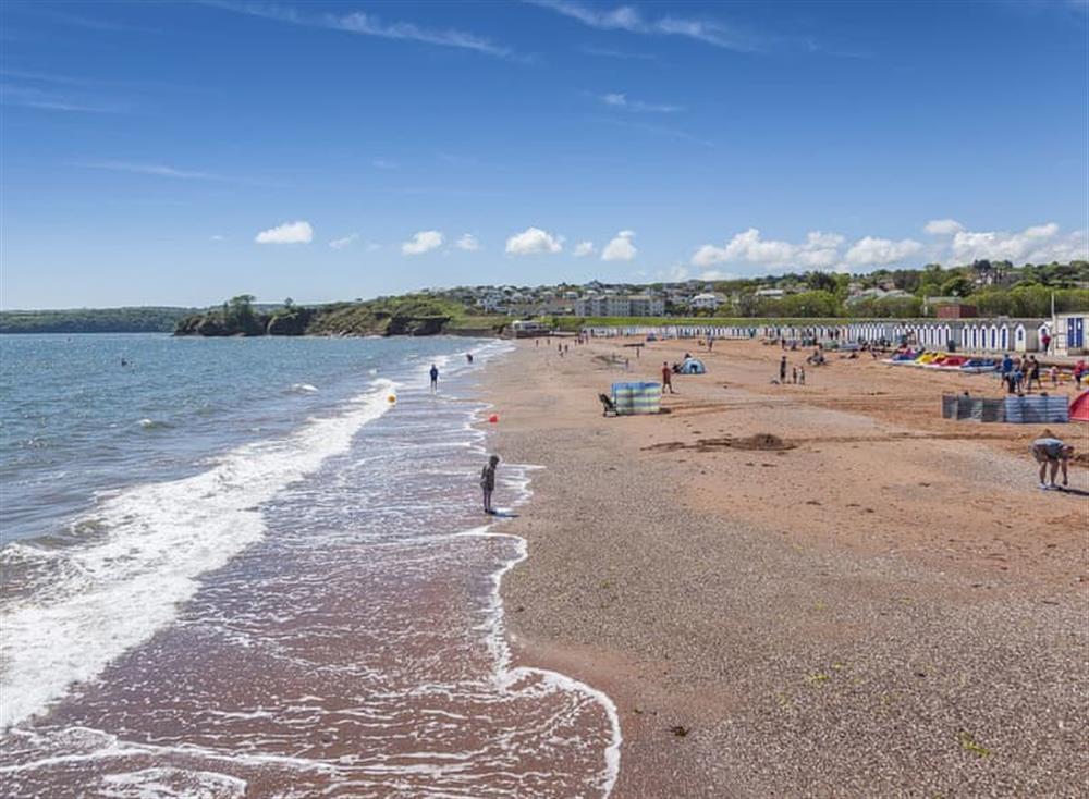 Surrounding area at South Sands in , Paignton