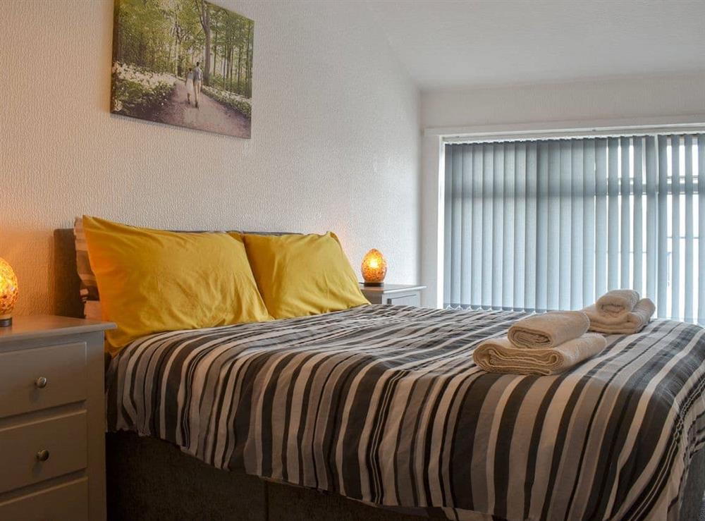 Double bedroom at South Side Apartment in Bridlington, North Humberside