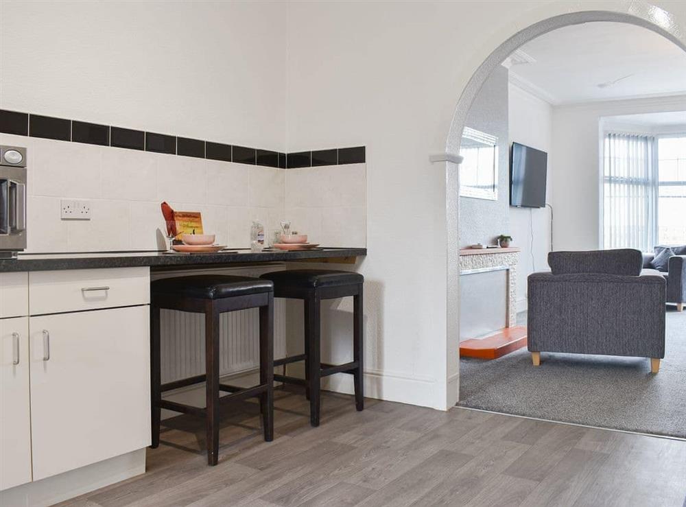 Kitchen at South Side Apartment in Bridlington, North Humberside