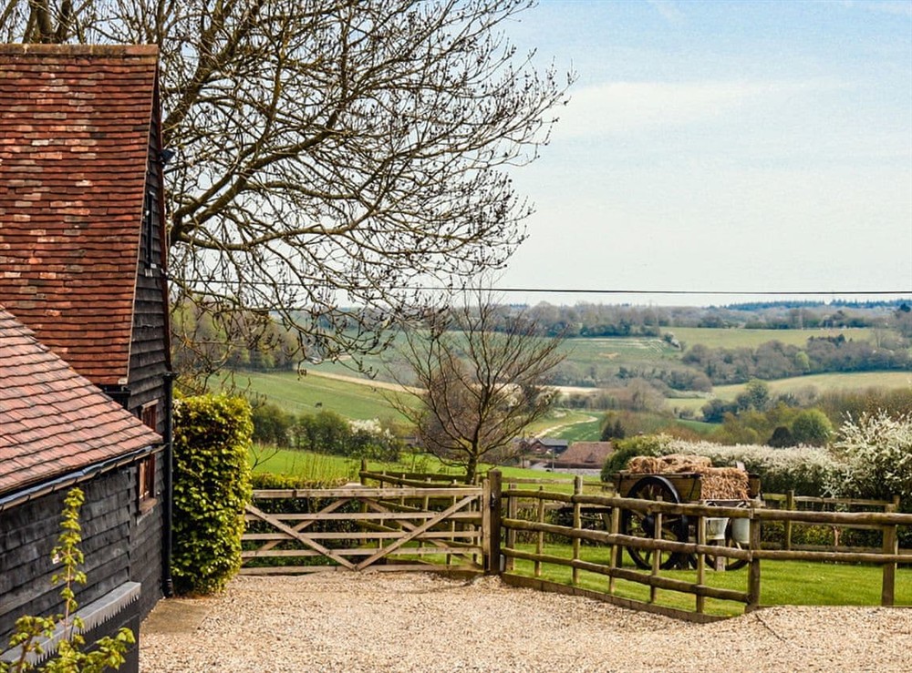 View at South Stable in Hastingleigh, Kent