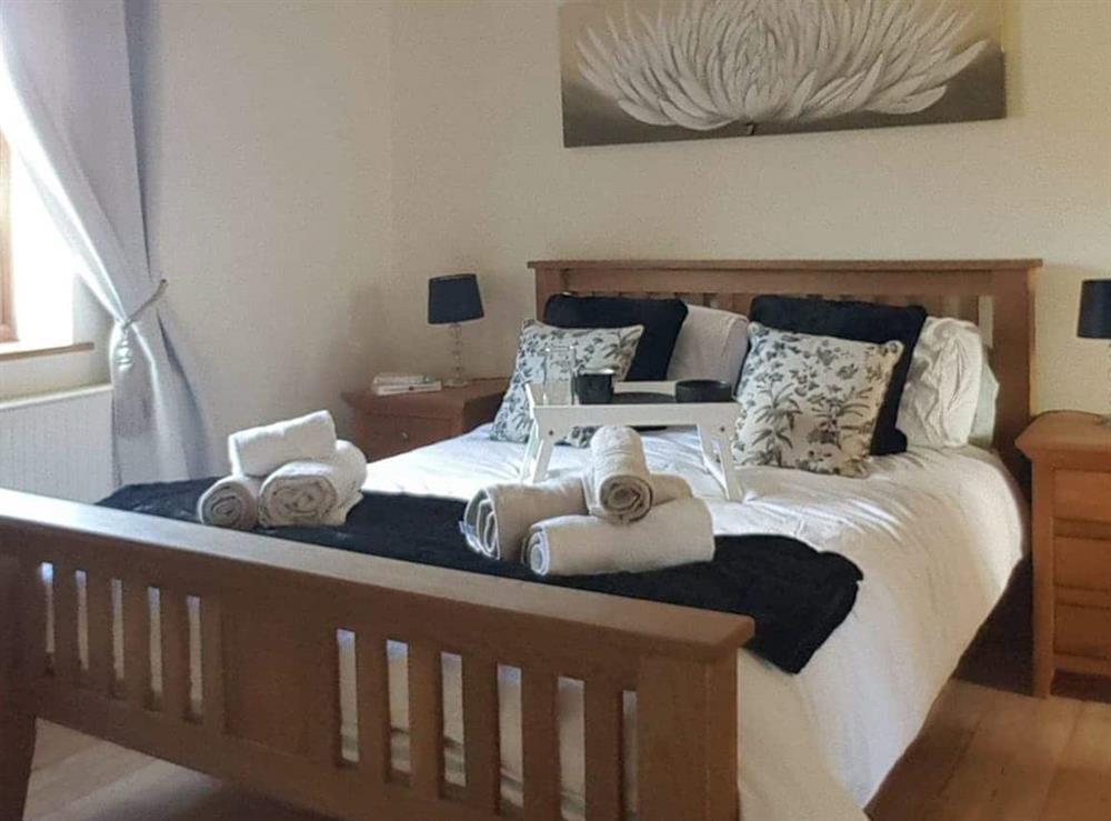 Double bedroom at South Steading in Skelmorlie, Ayrshire