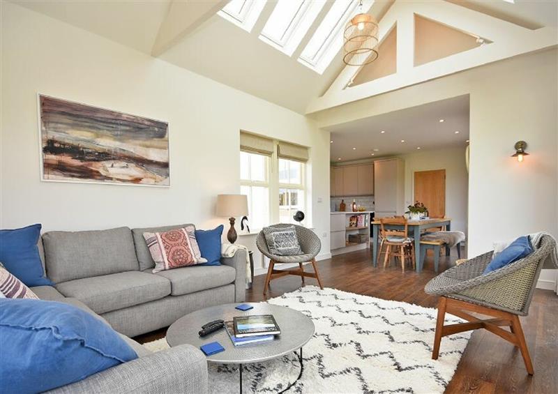 Enjoy the living room at South View, Bamburgh near Seahouses