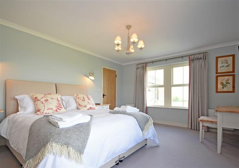 One of the 4 bedrooms at South View, Bamburgh near Seahouses