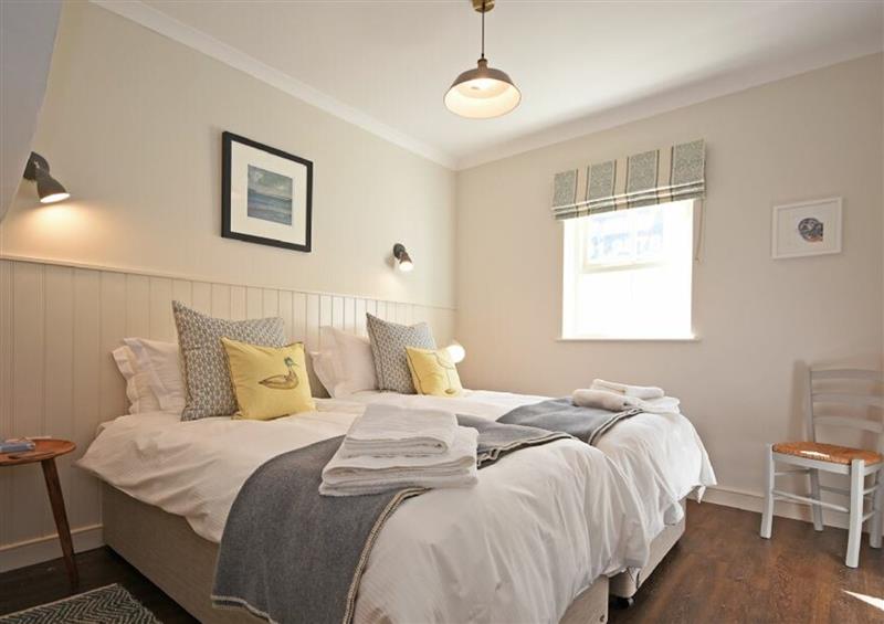 This is a bedroom at South View, Bamburgh near Seahouses