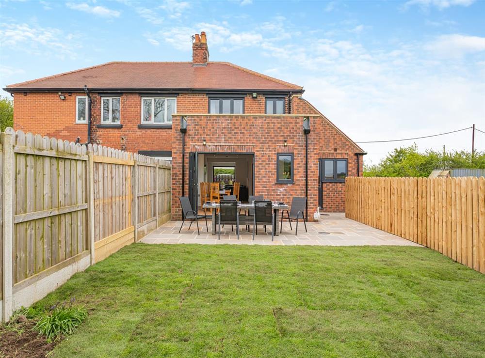 Garden at South View in Carlton Miniott, near Thirsk, North Yorkshire