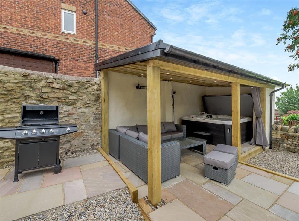Outdoor area at South View in Consett, Durham