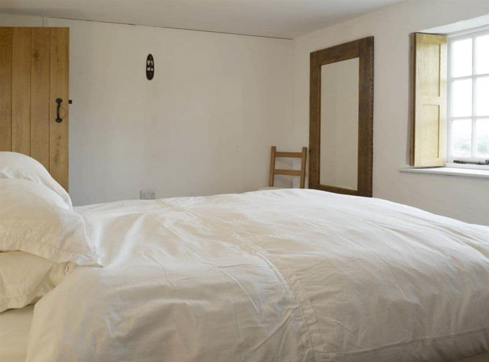 Comfortable double bedroom at South View Cottage in Dean, near Chadlington, Oxfordshire