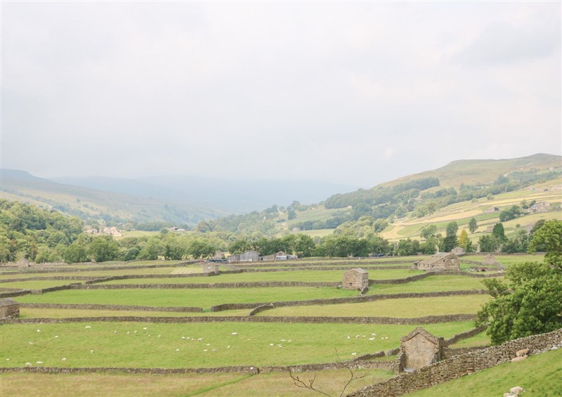 The garden at South View, Gunnerside, Gunnerside near Reeth