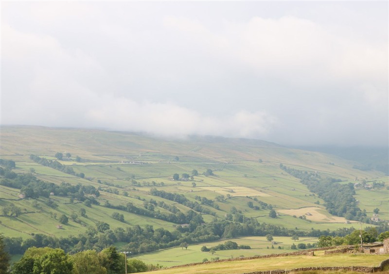 This is the garden at South View, Gunnerside, Gunnerside near Reeth