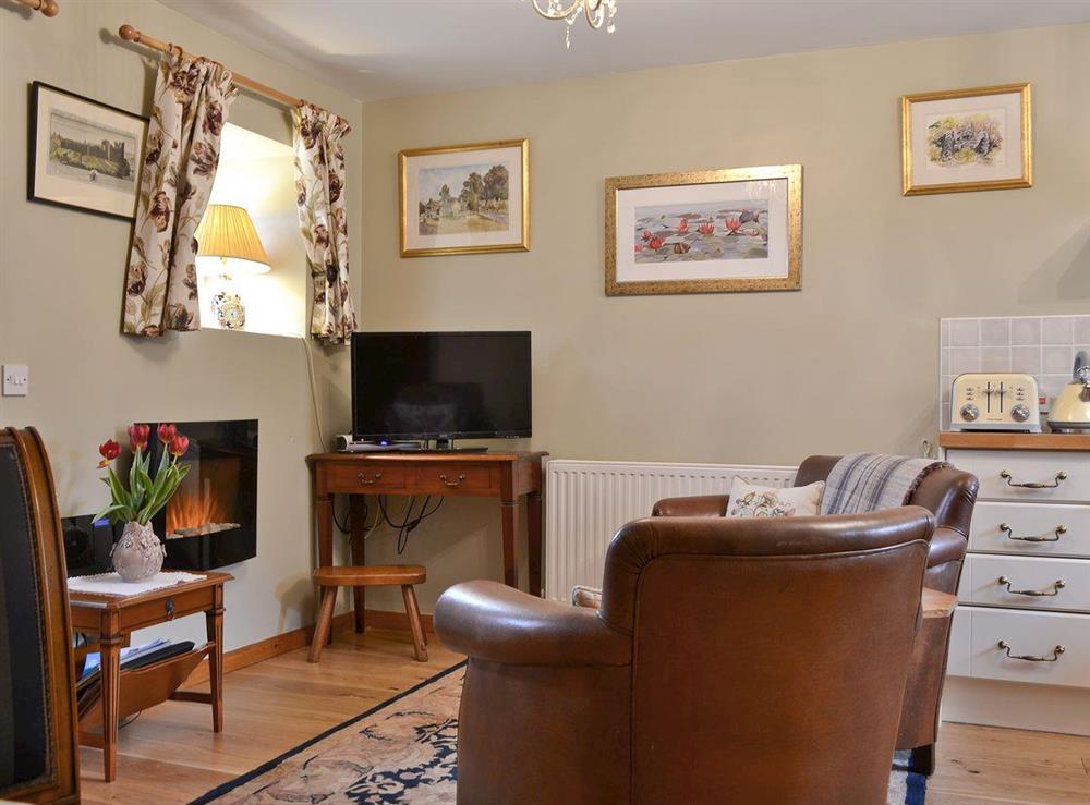 Living room at South View Mews in Romaldkirk, near Barnard Castle, Durham