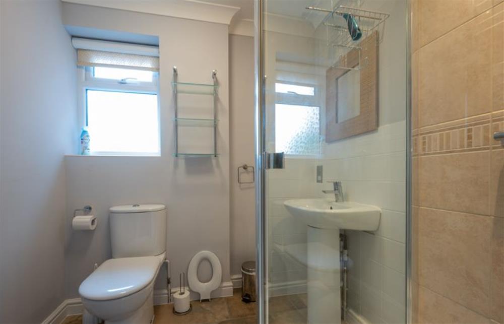 Shower room at South View, West Runton near Cromer