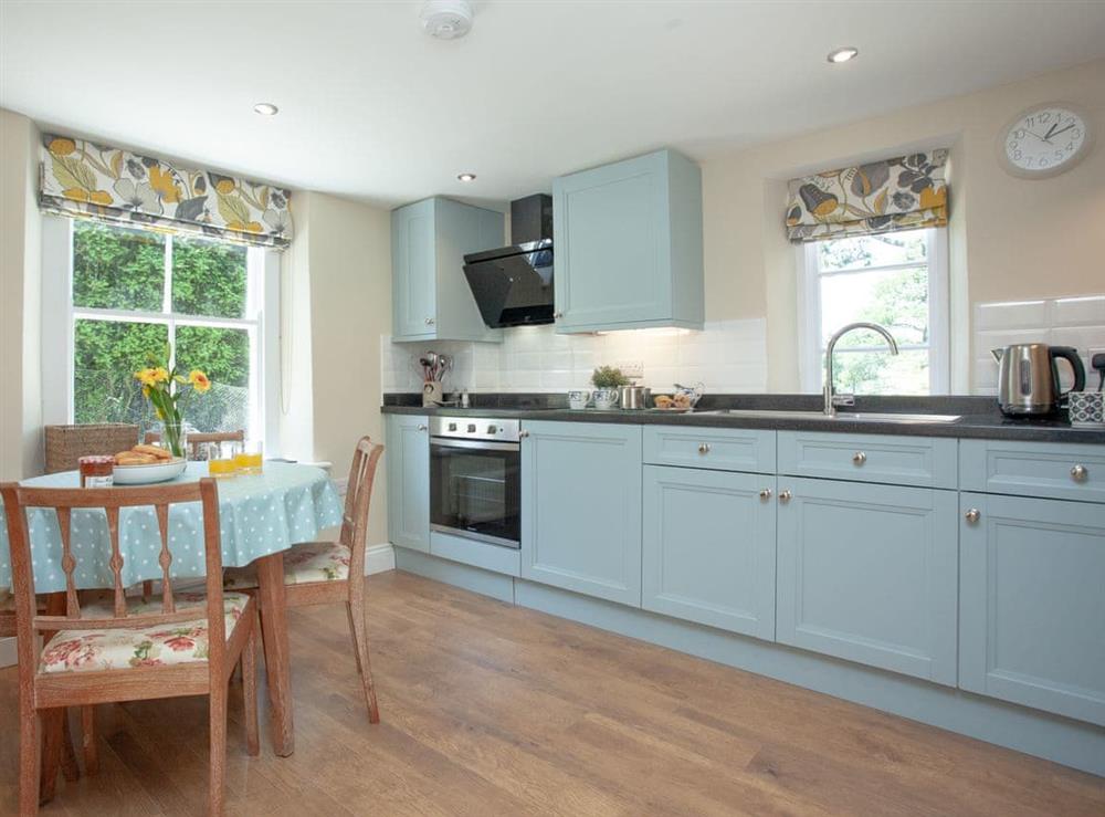Kitchen/diner at South Wing Cottage in Rumleigh, Devon