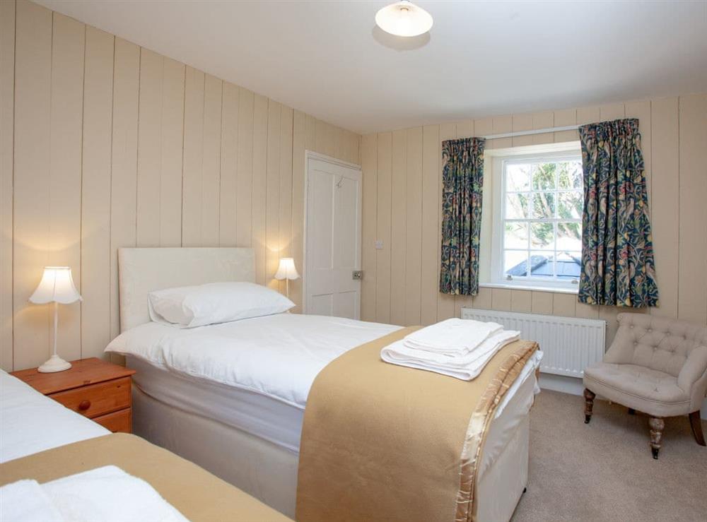 Twin bedroom (photo 2) at South Wing Cottage in Rumleigh, Devon