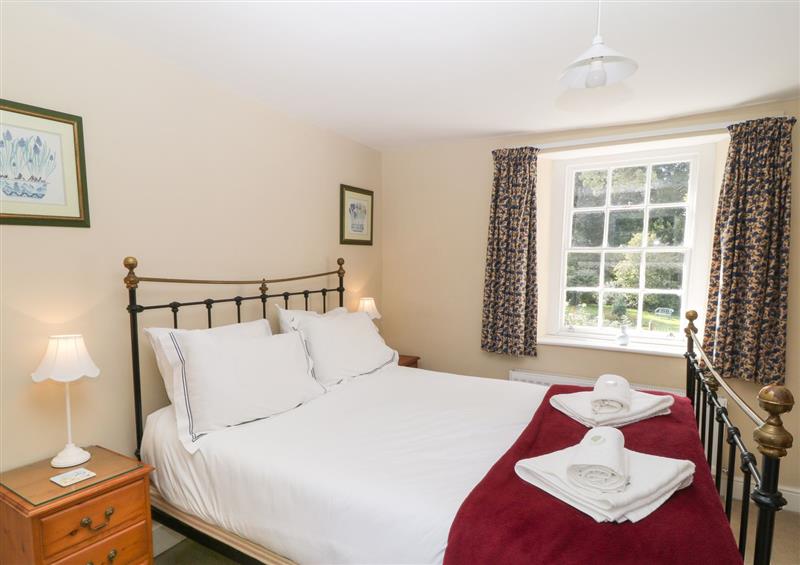 This is a bedroom at South Wing Cottage, Rumleigh near Bere Alston
