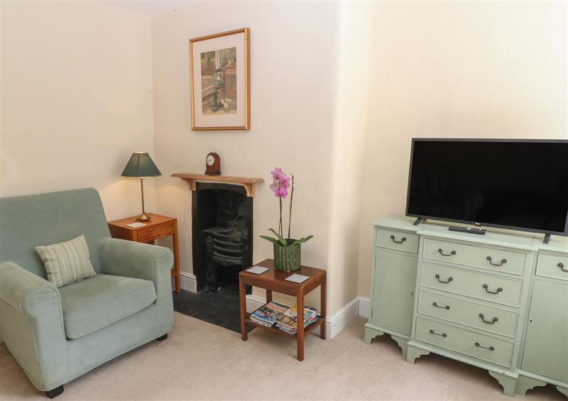 This is the living room at South Wing Cottage, Rumleigh near Bere Alston